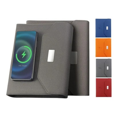 Multi-functional Wireless Charging Notebook