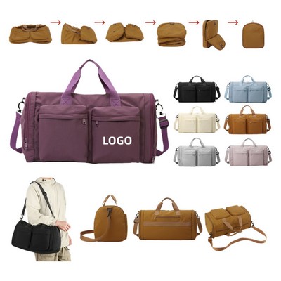 Large Foldable Travel Duffle Bag