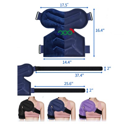 Shoulder Cold Therapy Reusable Gel Ice Pack
