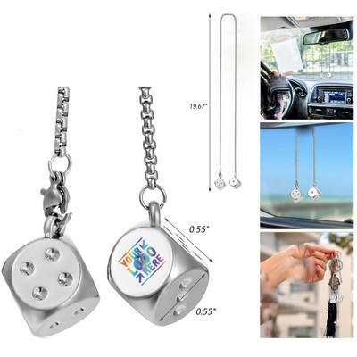 Car Charm Metal Dice