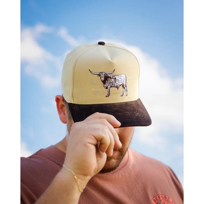 Waggle Steer Corduroy Brim Hat
