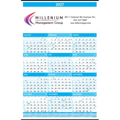 PCA 5650 Planner Plus Wall Calendar