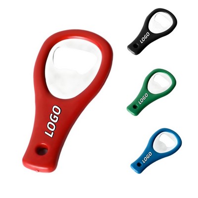Pp Plastic Bottle Opener W/ Hanging Hole