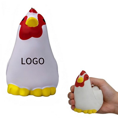 PU Chicken Stress Relief Squishy Toy for Kids & Adults
