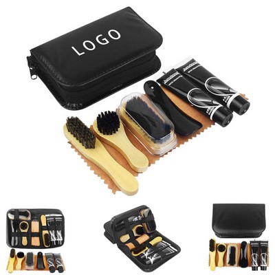 Leather Shoe Care Kit (8-Piece Set)