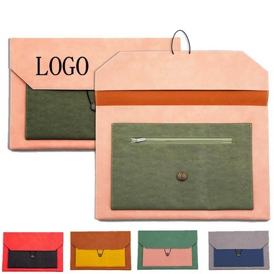 Premium A4 Leather Document Tote