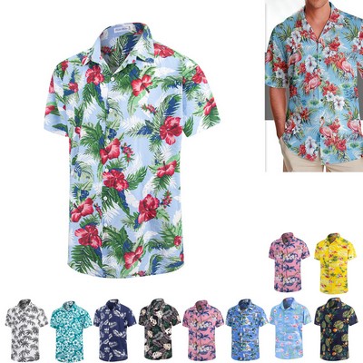 Custom Sublimated Hawaiian Shirt