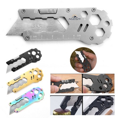 Stainless Steel Utility Knife Box Cutter