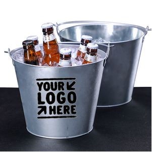5-Quart Galvanized Iron Beverage Tub