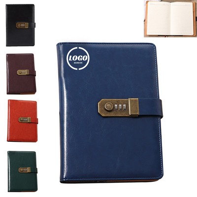 Lock Password Notebook