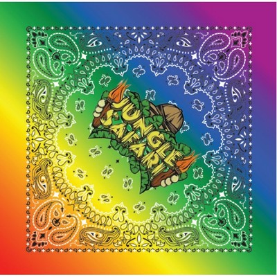 22x22" 100% Cotton Paisley Bandanna