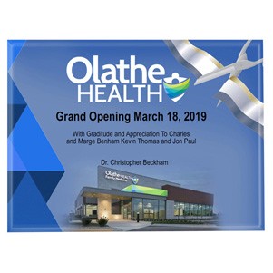 PhotoImage® Acrylic Plaque (9"x 12"x 3/8")