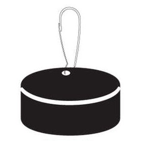 Hockey Puck Zipper Pull