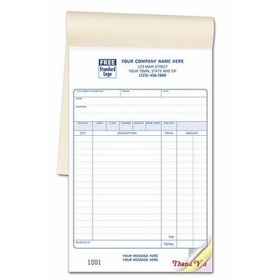 Sales Books - Classic Collection™, Large, Custom Wording (3 Part)