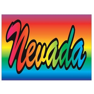 Nevada Metal Photo Magnet (2 1/2"x3 1/2")