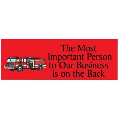 Fire Truck Panoramic Photo Hand Mirror (1 5/8"x4 5/8")