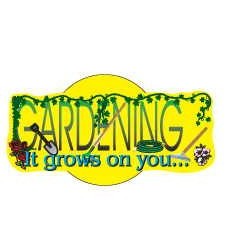 Gardener Slogan Lapel Pin