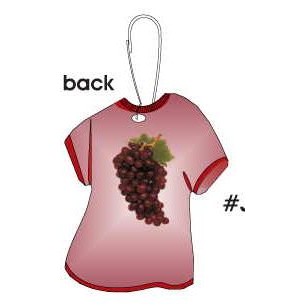 Purple Grapes T-Shirt Zipper Pull