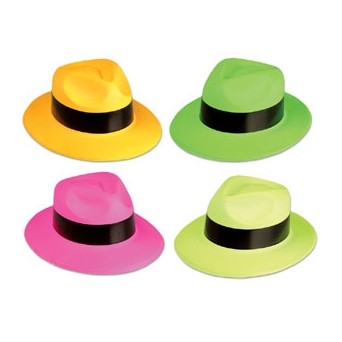 Neon Gangster Hat