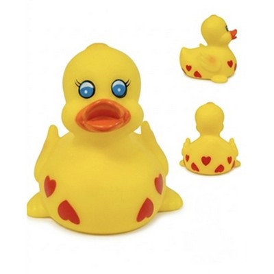 Rubber Sweet Heart Duck©