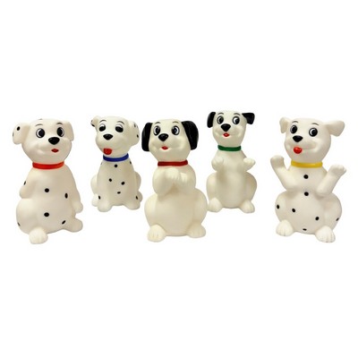 Rubber Dalmatian Dogs (5 Pieces)