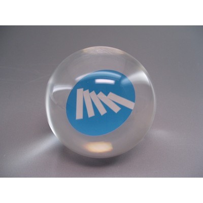 Lucite Embedment Sphere Award (3" Diameter)