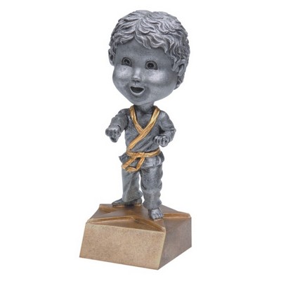 Male Karate Bobble Head