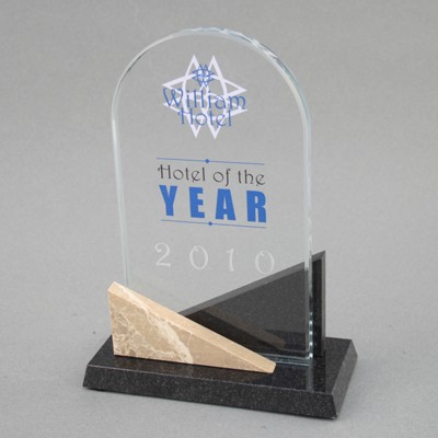 Prestige Stone 9 Award (7"x 9-5/8"x 3")