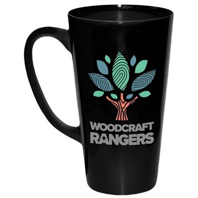 16 Oz. Tall Latté Mug w/Spot Imprint