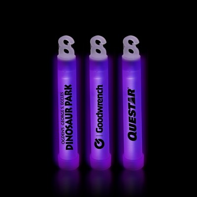 4" Premium Purple Glow Stick(Printed)