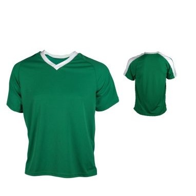 Youth Dazzle Cloth Soccer Jersey Shirt w/ Contrasting Sleeve Panel