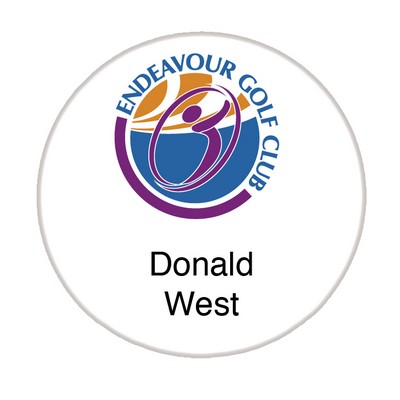 Full Color Molded Badges (2 1/2" circle)