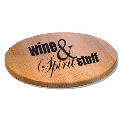 Wine Barrel Lazy Susan