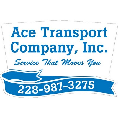 Truck Door Decals (4CP)-18 1/2"x12 1/4"-Ribbon at bottom