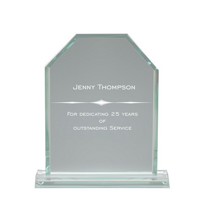 8 1/2" Monarch Jade Glass