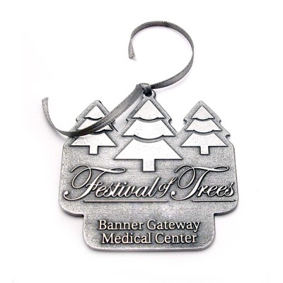 Pewter Cast Ornament, up to size 2"