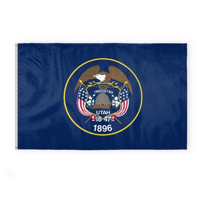 Utah Flags 5x8 foot