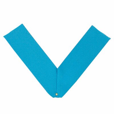 RP Series V-Neck Light Blue Ribbon w/Eyelet