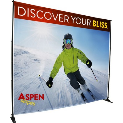 Economy Adjustable Frame & Fabric Backdrop