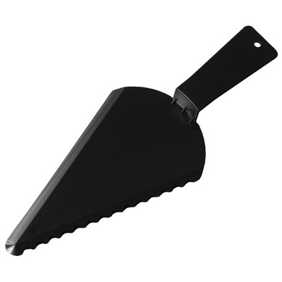 9" Low Handle Triangle Server Black
