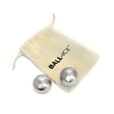 Two Ball-Ice™ Cubes w/Cotton Storage Bag