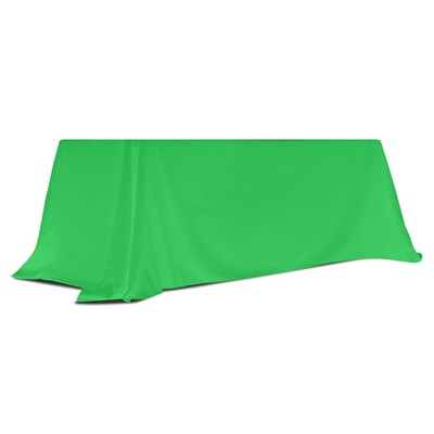 Lime Green 6' - 8' Convertible Table Throw (Blank) 8'