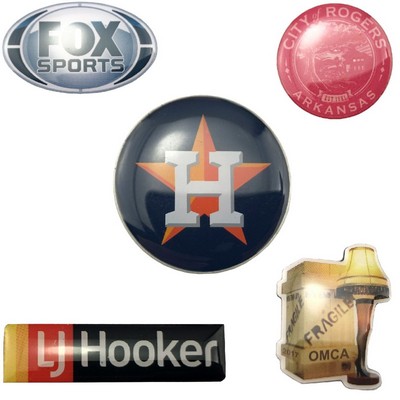 1.75" Custom Offset Full Color Lapel Pin