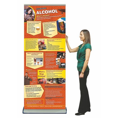 Alcohol Retractable Banner