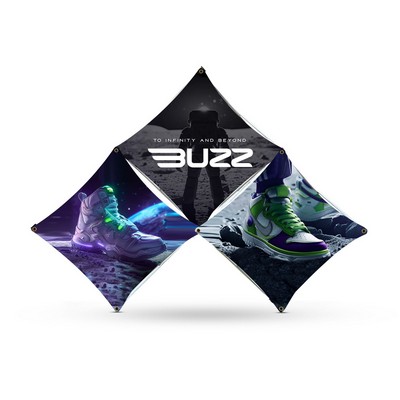 Triangular Small Micro GeoMetrix Table Top, Single Sided Package (12.60" x 12.60")