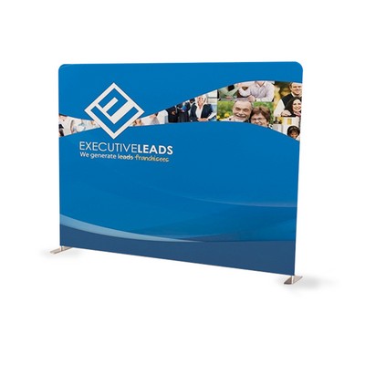 10' Straight Tension Fabric Display - 24 Hr Service