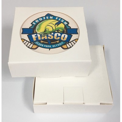 Round Natural Stone Coaster (Box Set of 4)