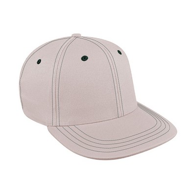 Contrast Stitching Brushed Velcro® Prostyle Hat