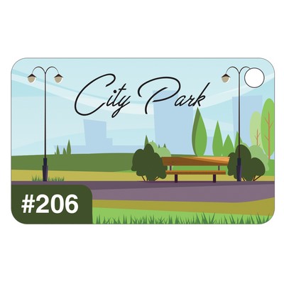 Jumbo Card Sized Key Tag