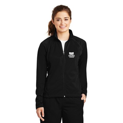 Sport-Tek® Women's Tricot Track Embroidered Jacket